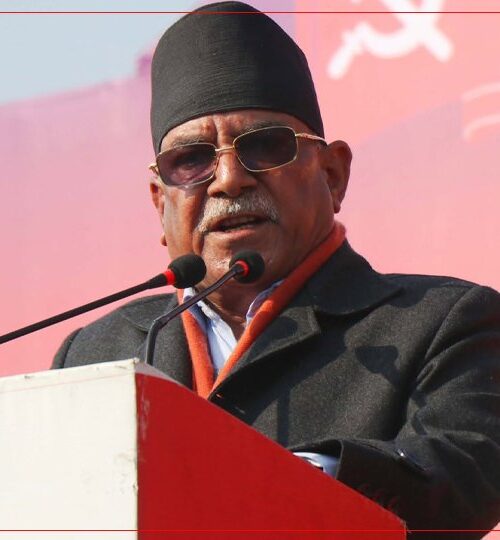 कांग्रेसको फुटले निर्वाचनलाई कुनै असर गर्दैन : प्रचण्ड